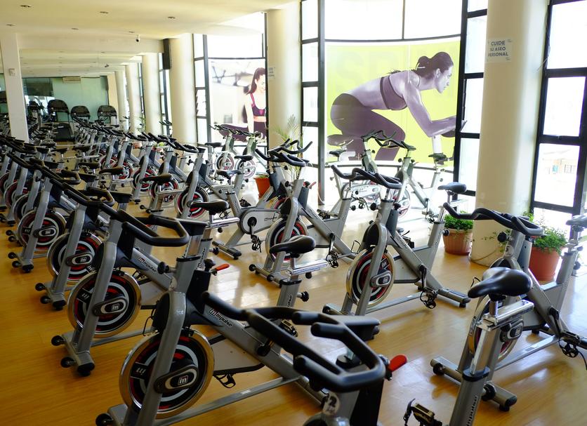 Fitnessbereich Foto