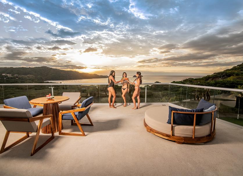 Dachterrasse Foto