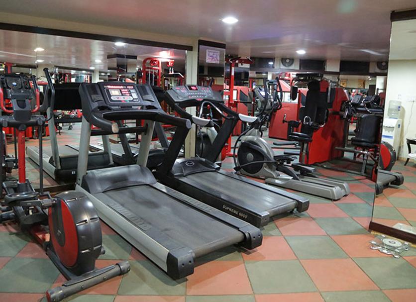 Fitnessbereich Foto