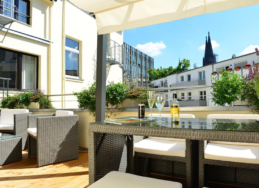 Dachterrasse Foto