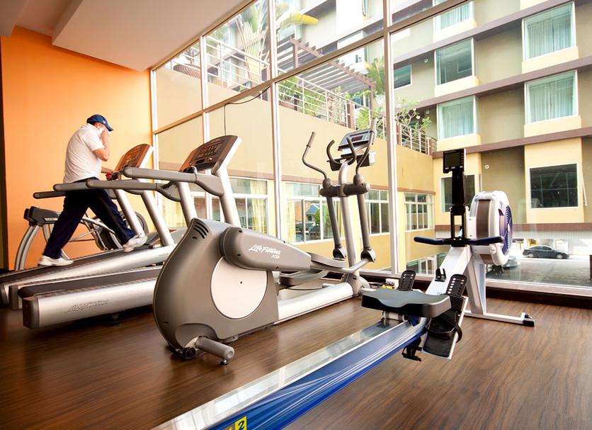 Fitnessbereich Foto