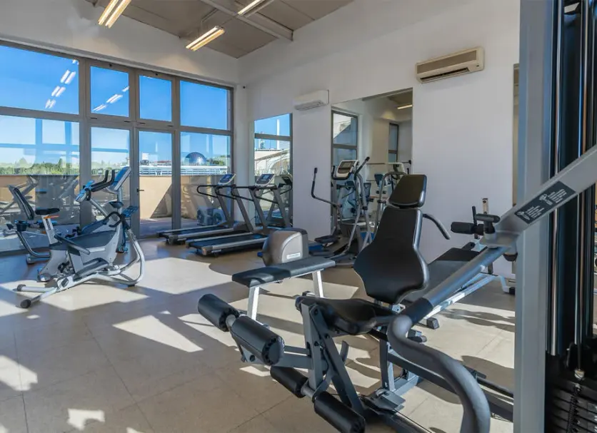 Fitnessbereich Foto