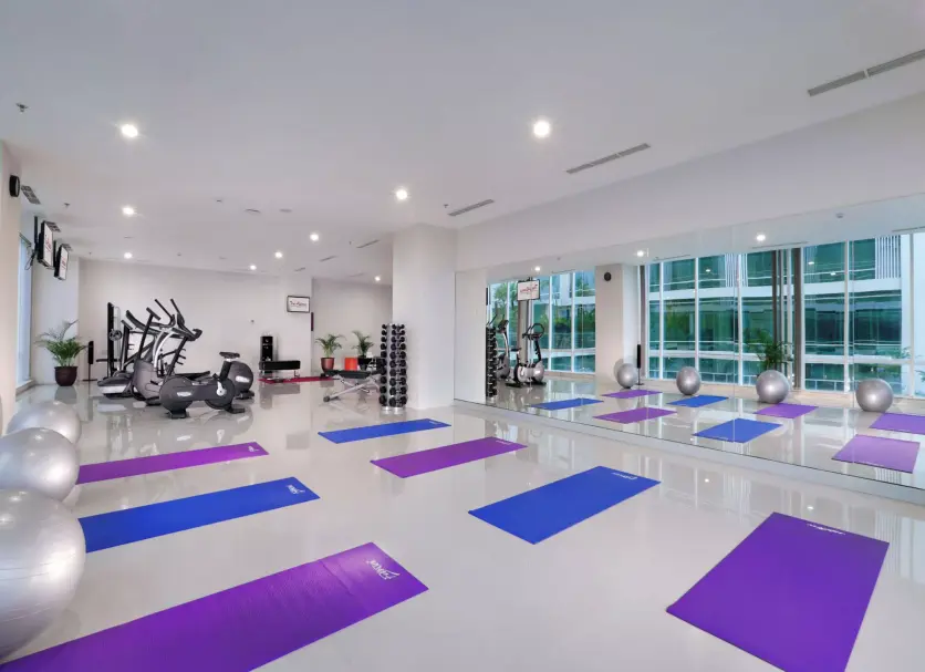 Fitnessbereich Foto
