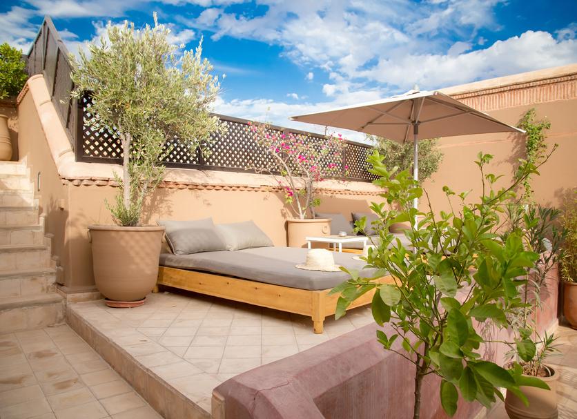 Dachterrasse Foto