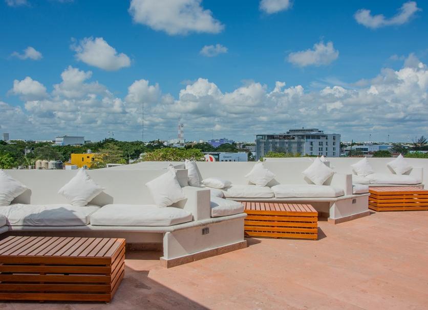 Dachterrasse Foto