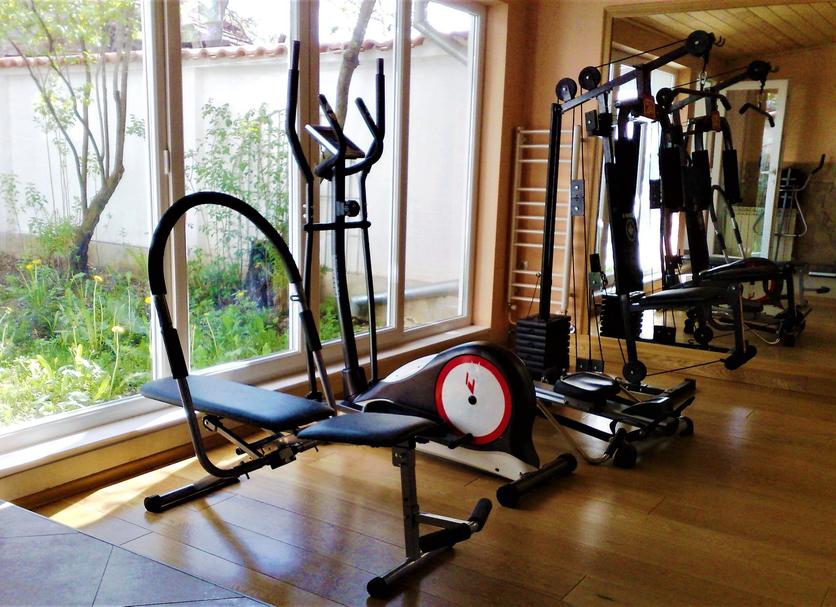 Fitnessbereich Foto