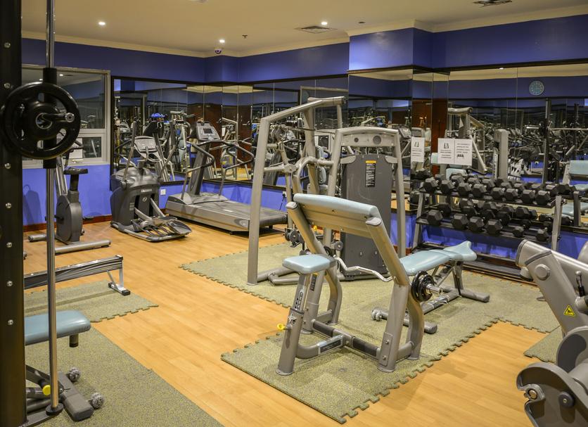 Fitnessbereich Foto