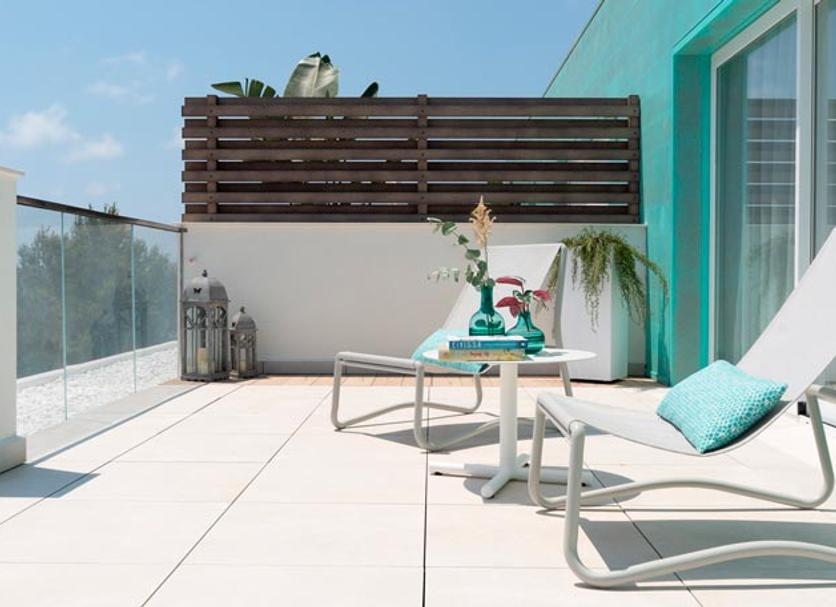 Dachterrasse Foto
