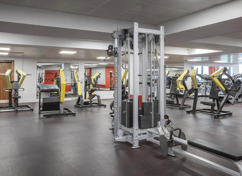 Fitnessbereich Foto