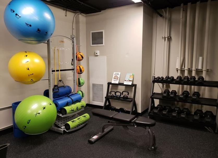 Fitnessbereich Foto