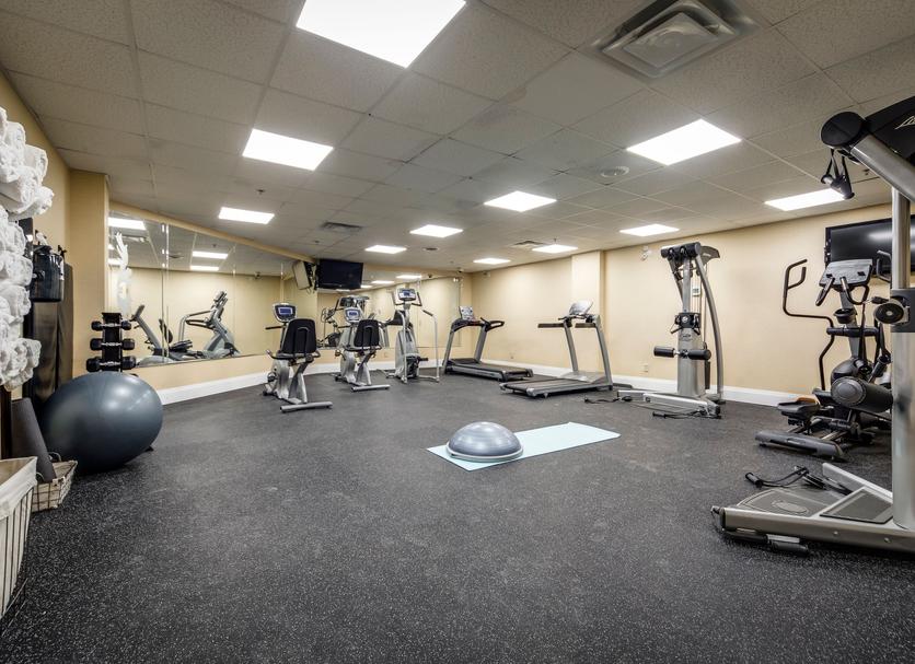 Fitnessbereich Foto