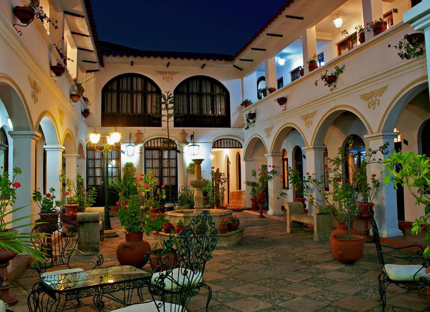 Innenhof Foto