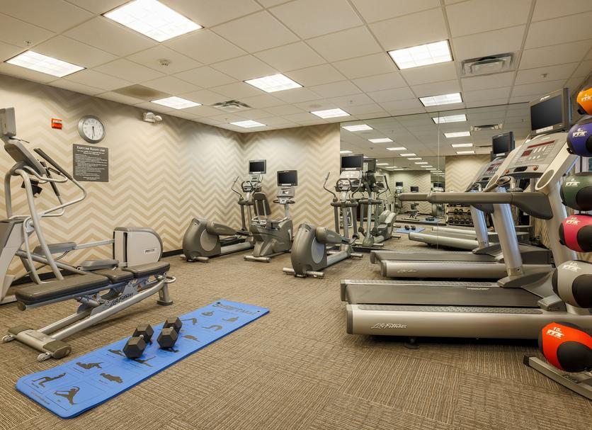 Fitnessbereich Foto