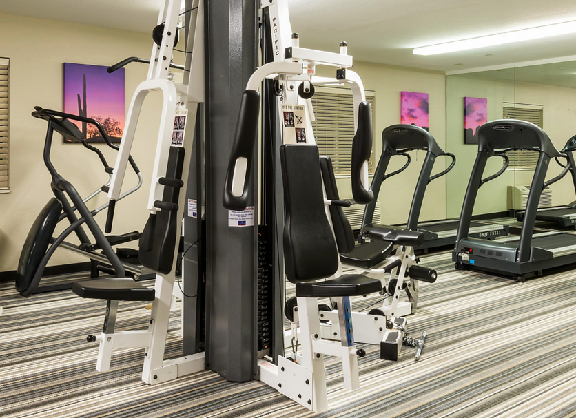 Fitnessbereich Foto