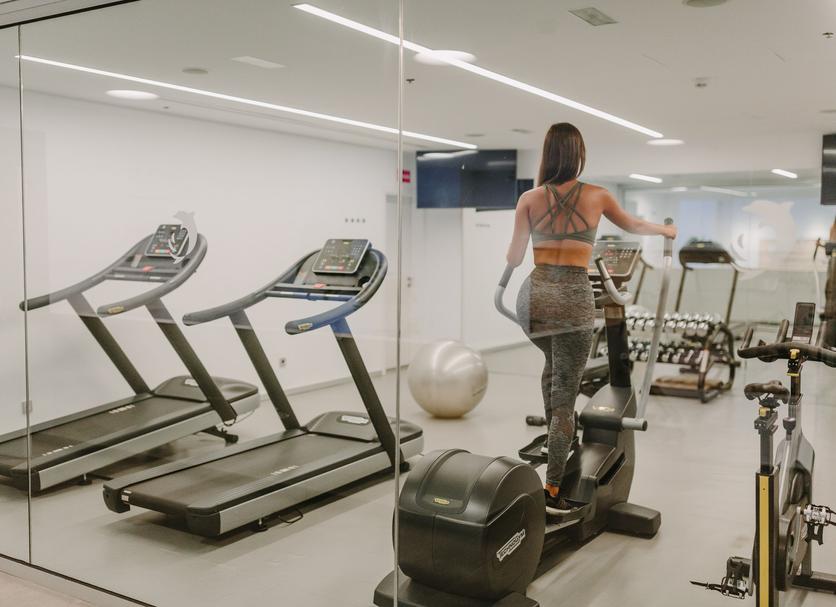 Fitnessbereich Foto