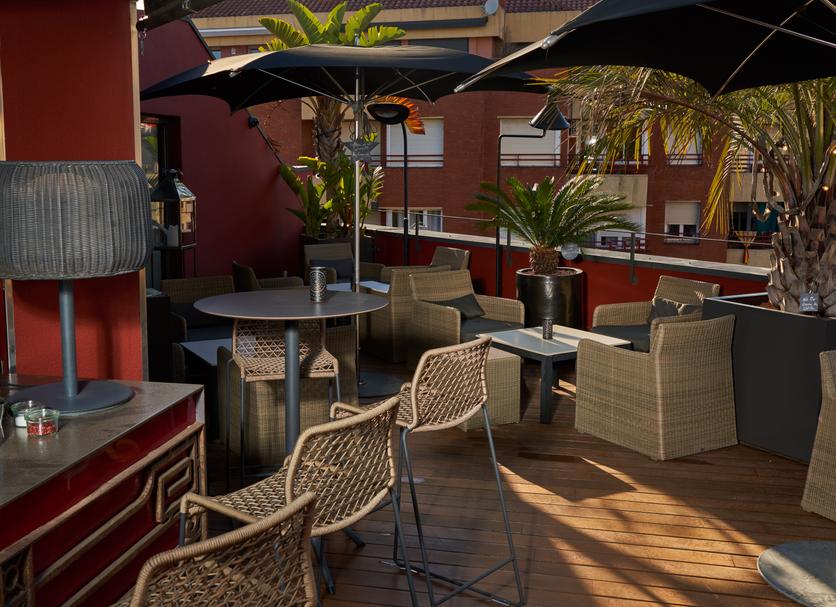 Dachterrasse Foto