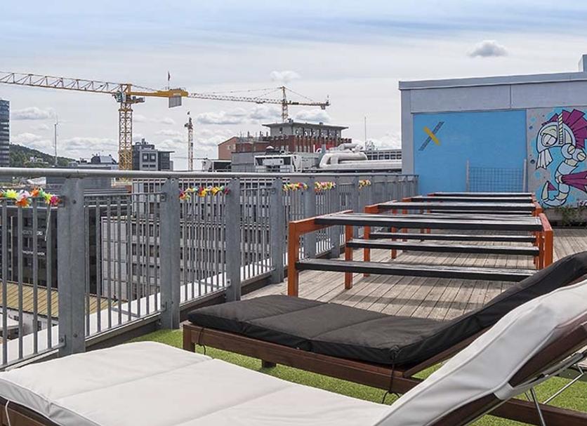 Dachterrasse Foto