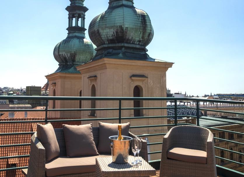 Dachterrasse Foto
