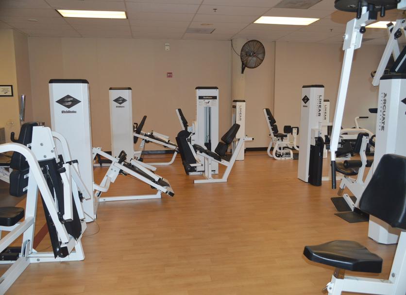 Fitnessbereich Foto