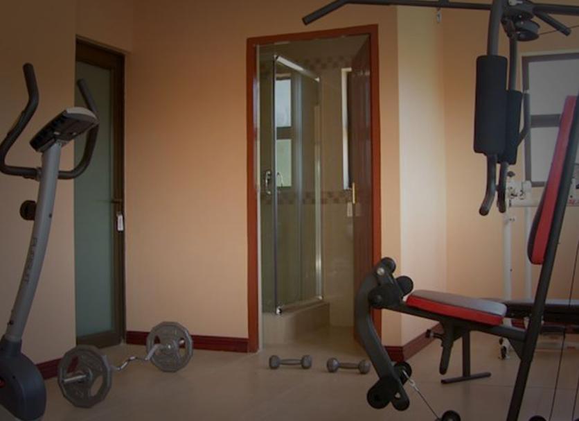 Fitnessbereich Foto
