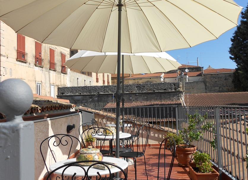 Dachterrasse Foto