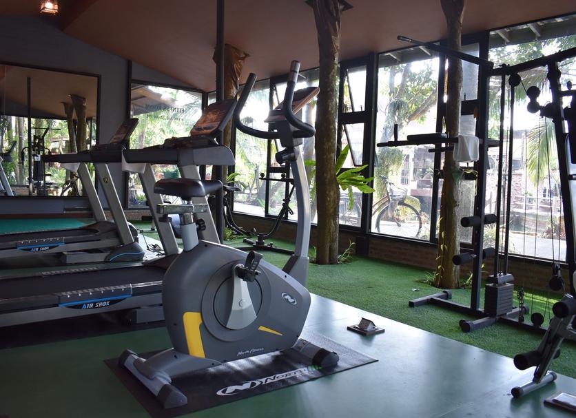 Fitnessbereich Foto