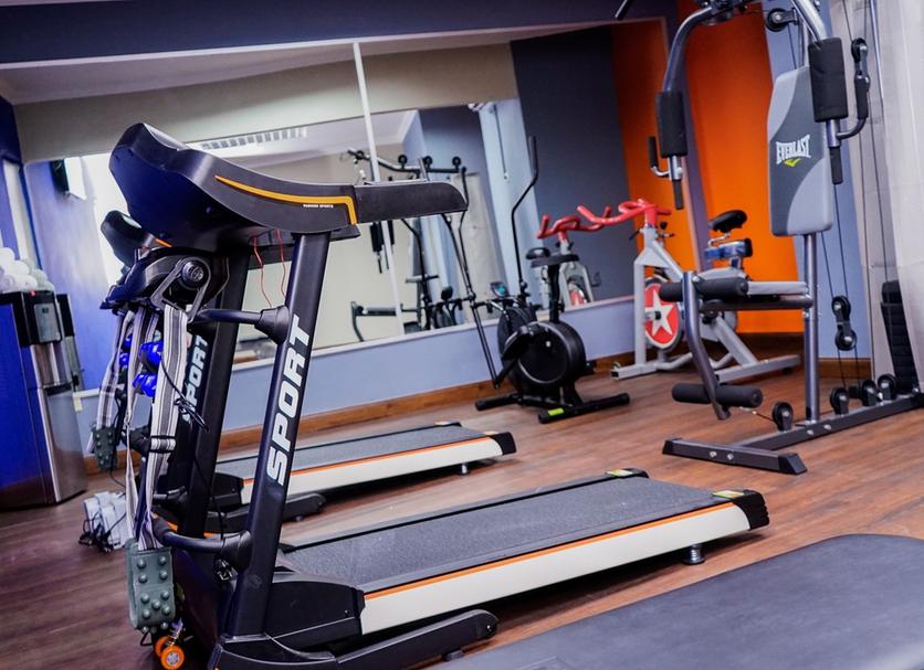 Fitnessbereich Foto