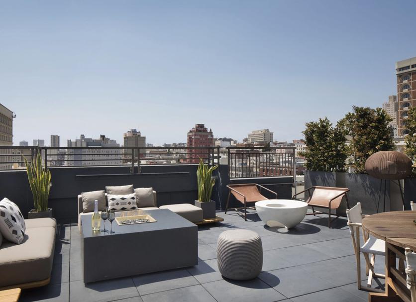 Dachterrasse Foto