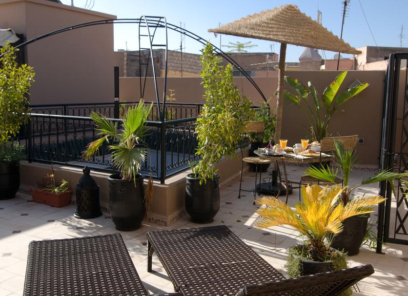 Dachterrasse Foto
